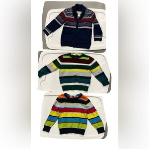 H&M Boys Sweater Size 1.5-2Y, Knit Bomber Jacket in Size 12-18M